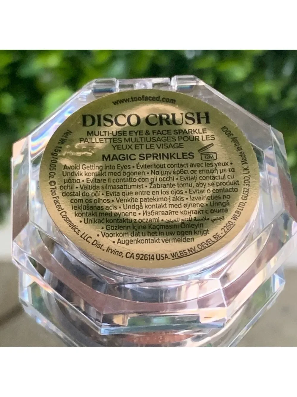 Too Faced MAGIC SPRINKLES Disco Crush High Shine Glitter Eye Face Sparkle | NEW
